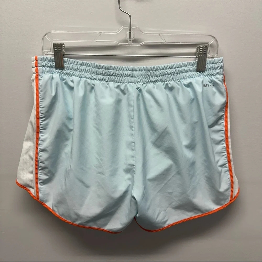 Nike Blue Athletic Shorts with drawstring, key pockets, & mesh underwear, Sz L - Picture 6 of 12